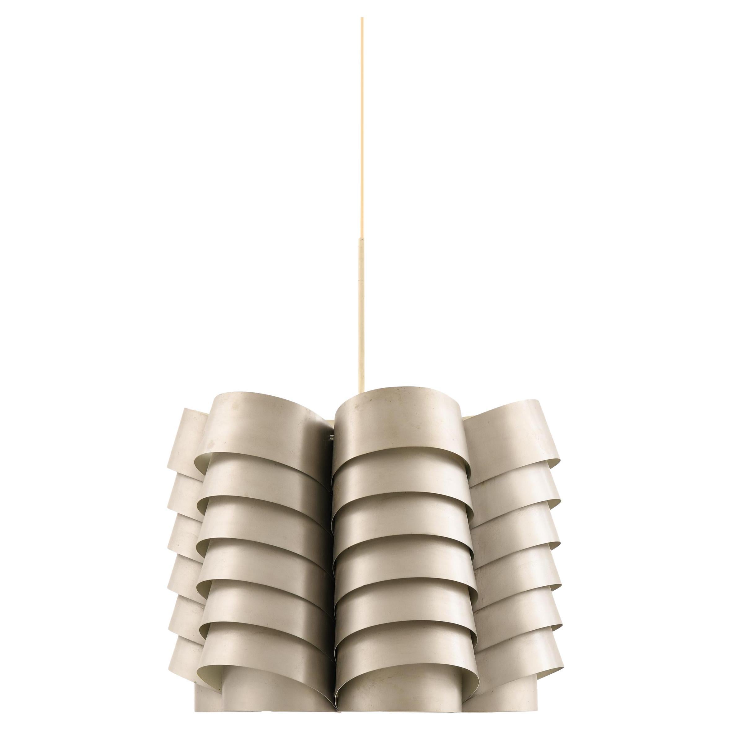 Plafonnier en aluminium par Hans-Agne Jakobsson, 1970