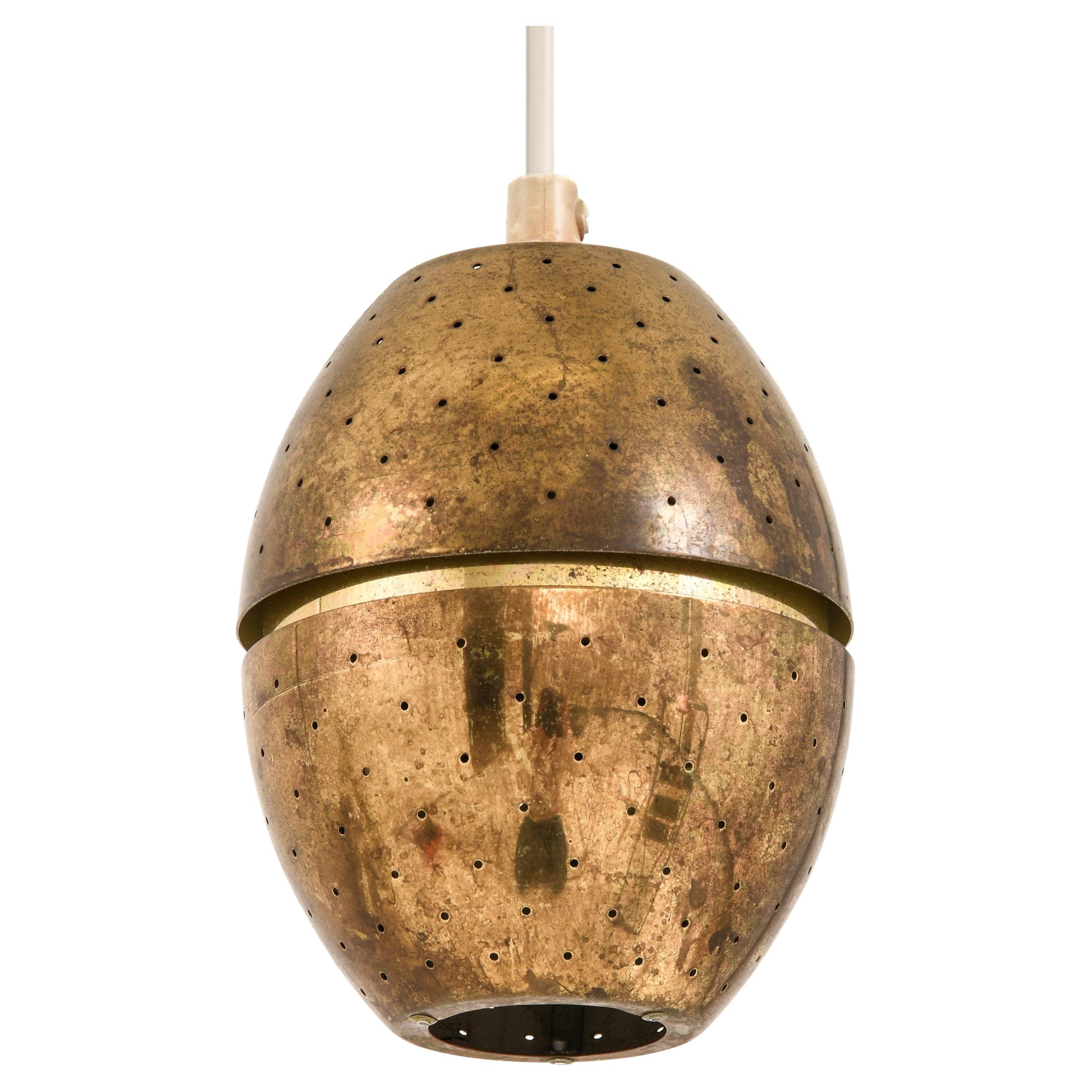 Ceiling Lamp in Brass by Hans-Agne Jakobsson, 1950's