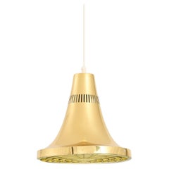 Ceiling Lamp in Brass by Hans-Agne Jakobsson, 1960's