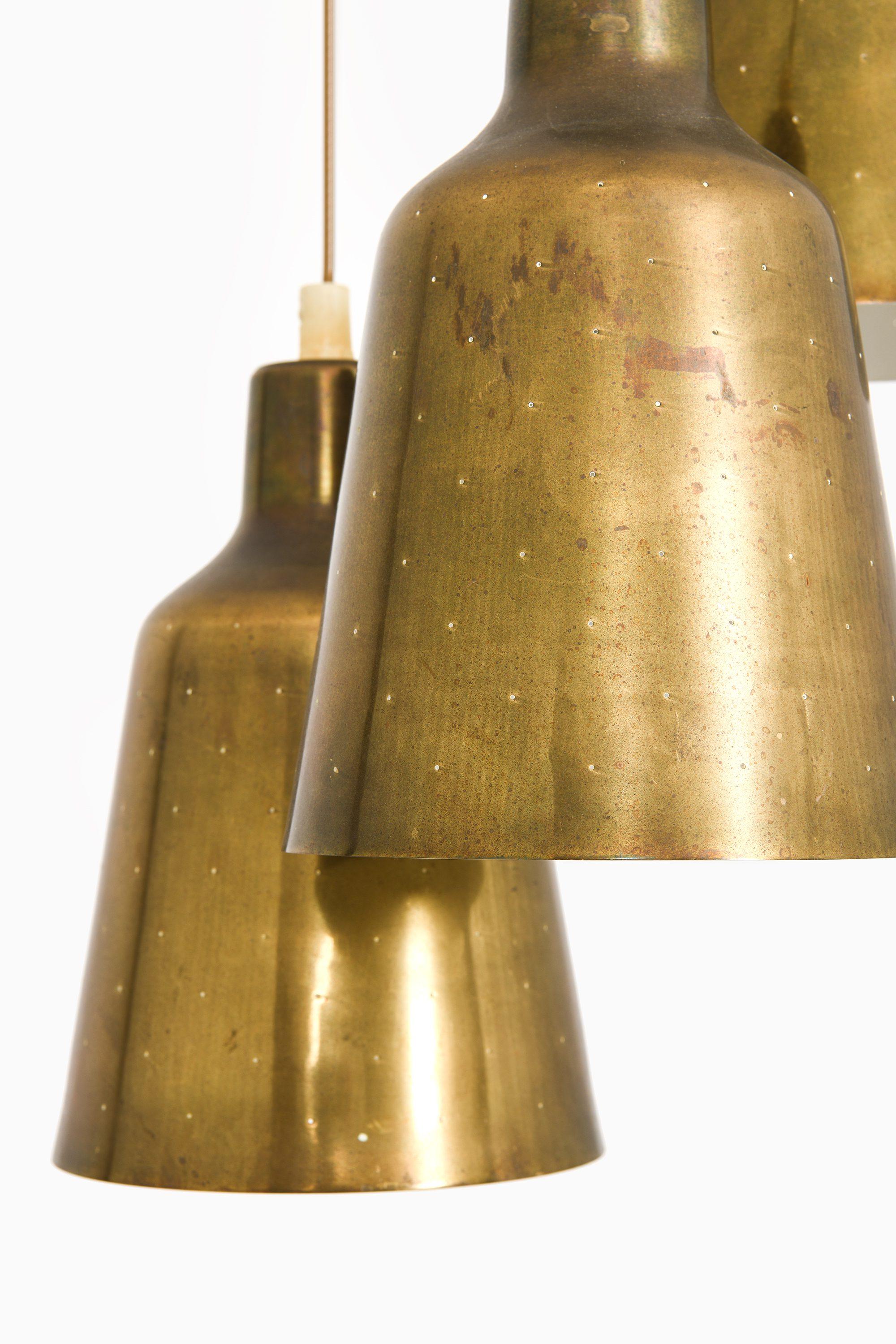 Ceiling Lamp in Brass by Hans Bergström, 1940's In Good Condition For Sale In Limhamn, Skåne län