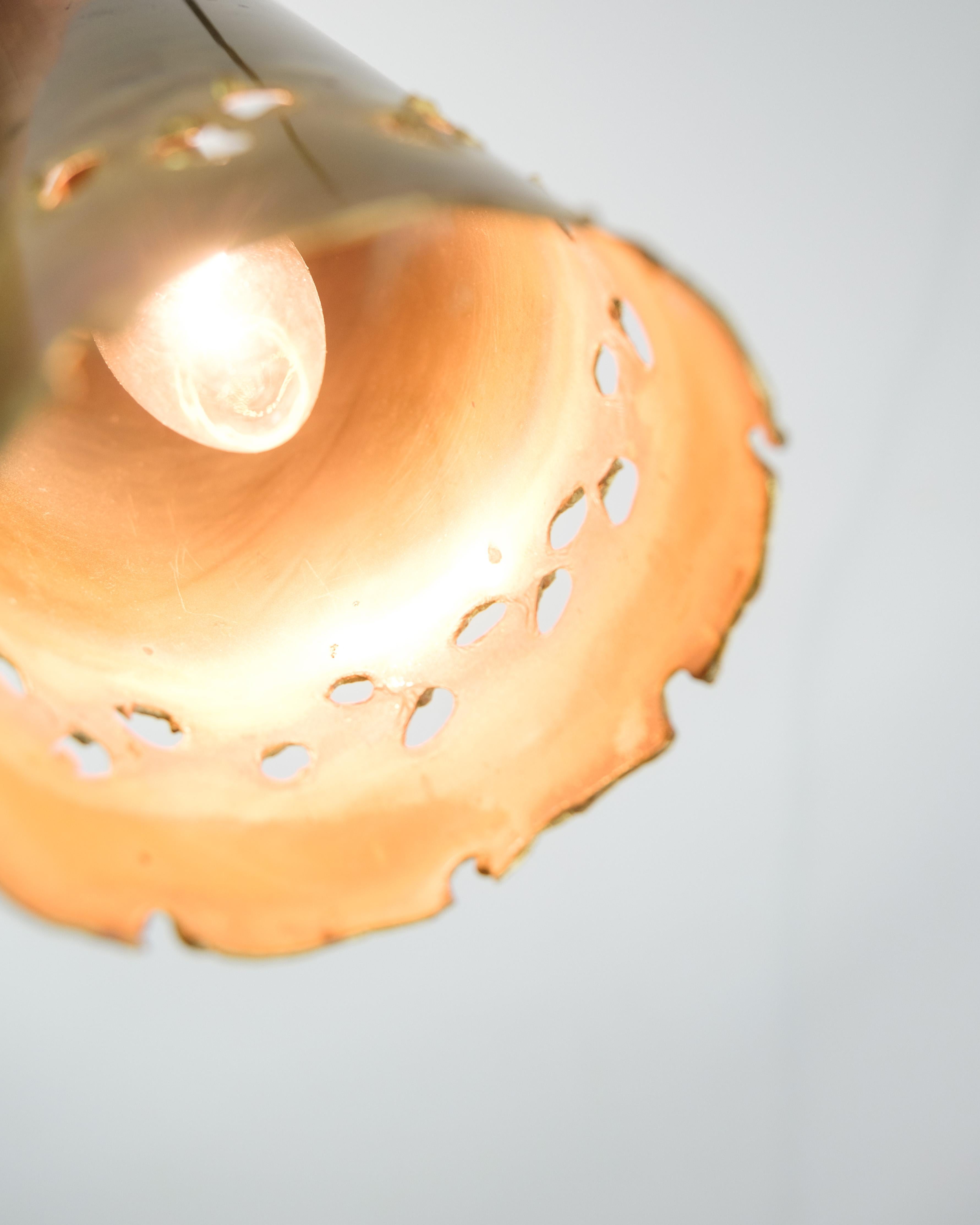 Mid-20th Century Ceiling lamp In Brass, Designed By Svend Aage Holm Sørensen From 1960s For Sale