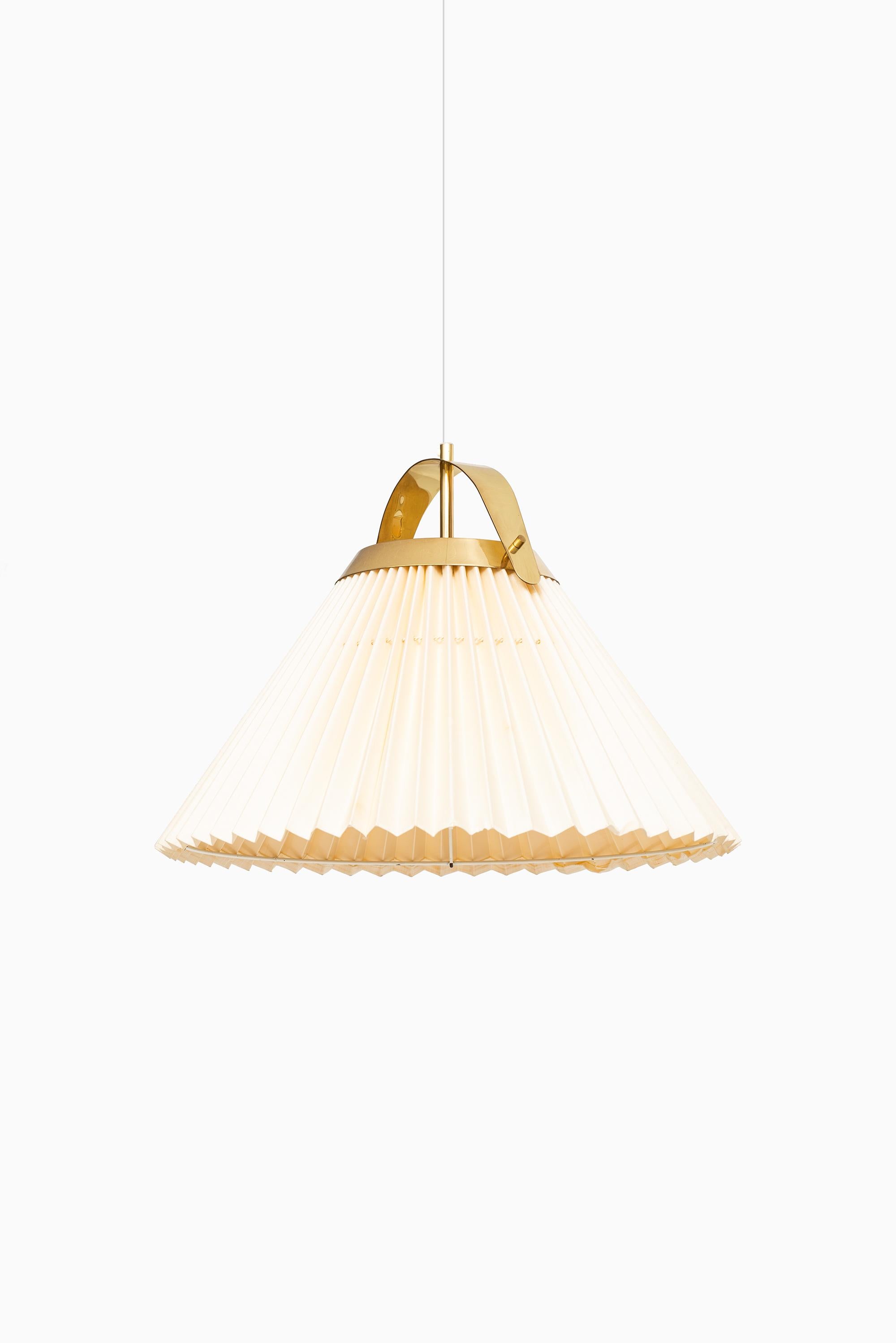 Ceiling Lamp in Brass Produced by Bergbom in Sweden In Good Condition In Limhamn, Skåne län
