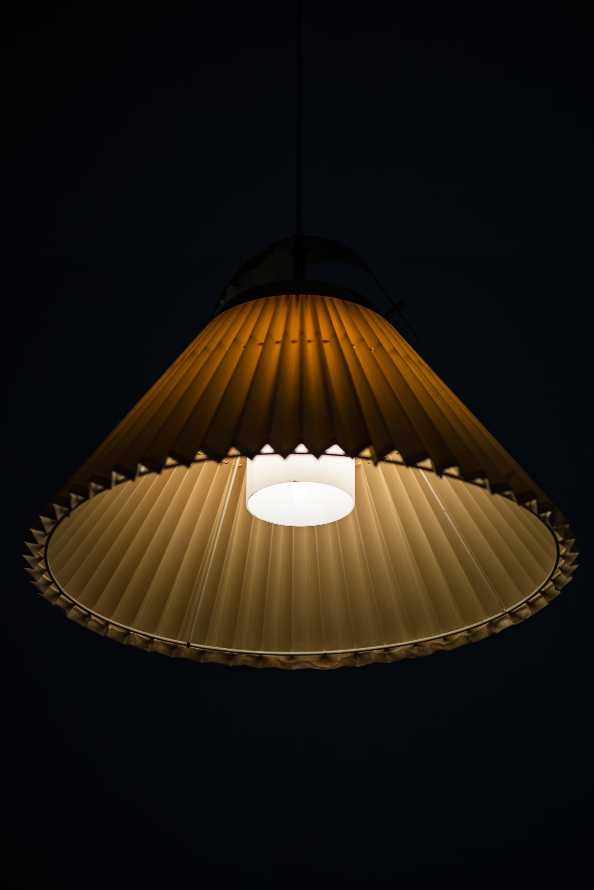 Ceiling Lamp in Brass Produced by Bergbom in Sweden 2