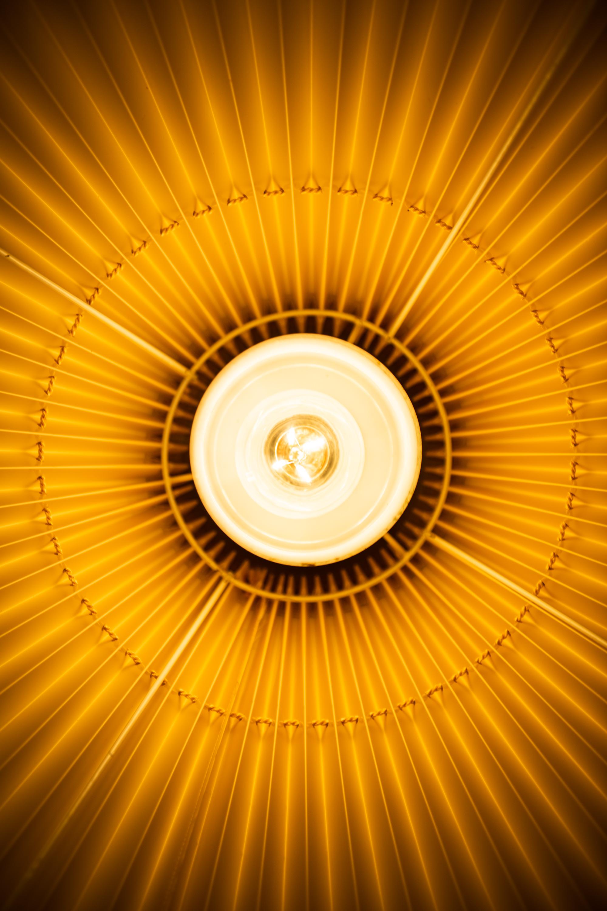 Ceiling Lamp in Brass Produced by Bergbom in Sweden 3