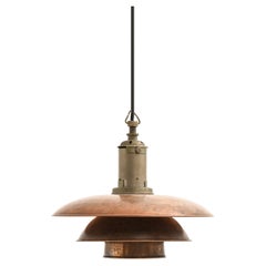 Ceiling Lamp in Copper by Poul Henningsen, 1930's