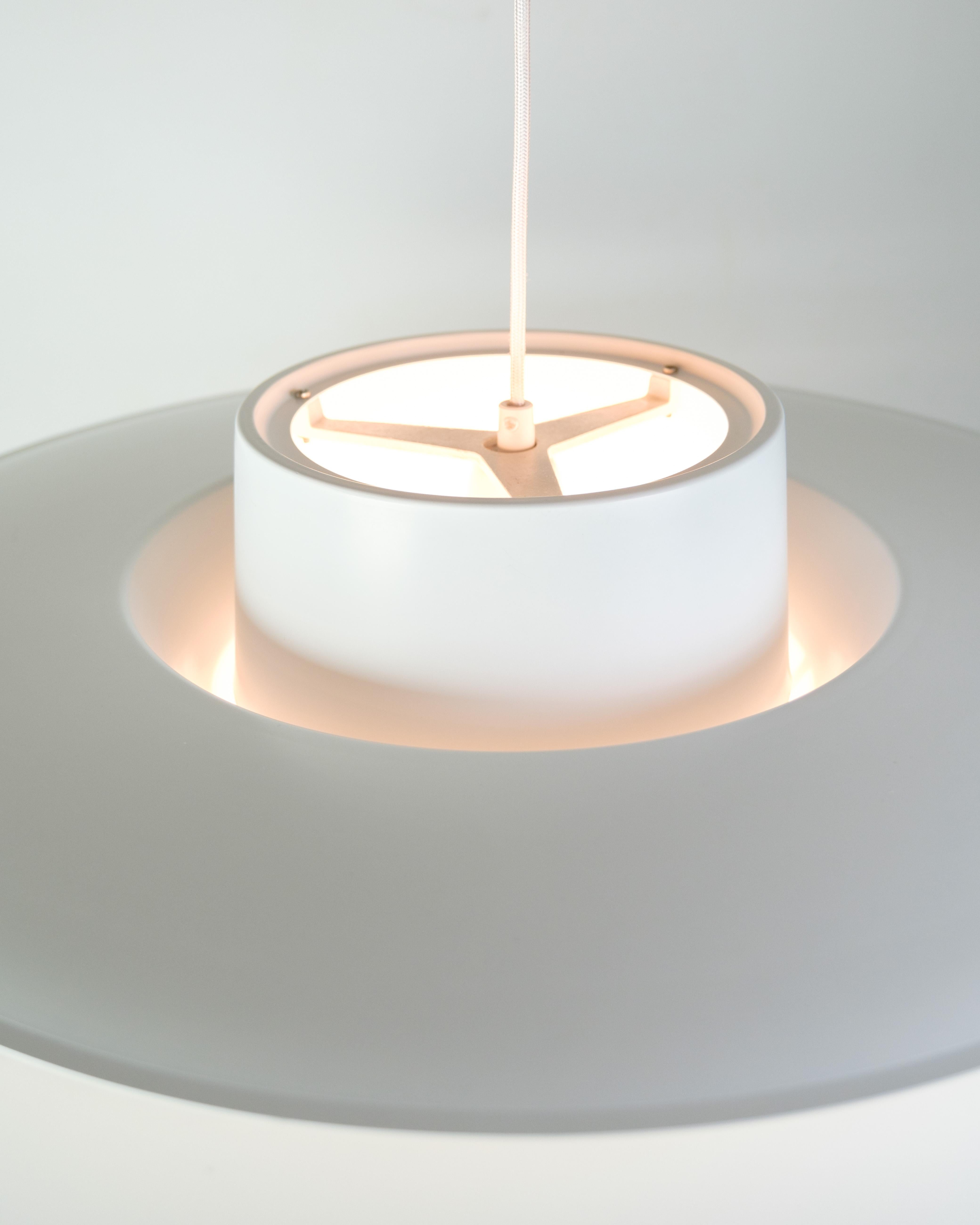 Ceiling lamp In Lacquered Metal, Model Verona By Sven Middelboe From 1990s For Sale 3
