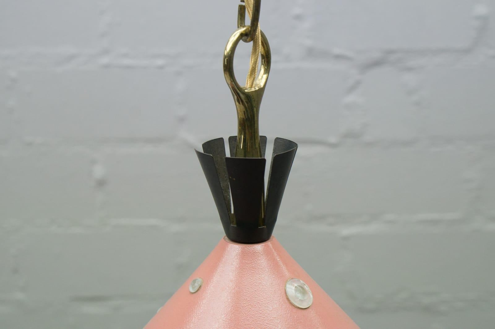 Ceiling Lamp in the Manner Arredoluce / Angelo Lelli, Italy, 1950s 6