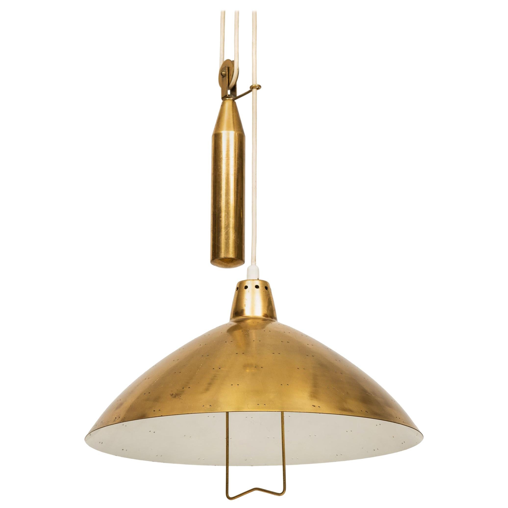 Ceiling Lamp in the Style of Paavo Tynell Produced by Itsu in Finland