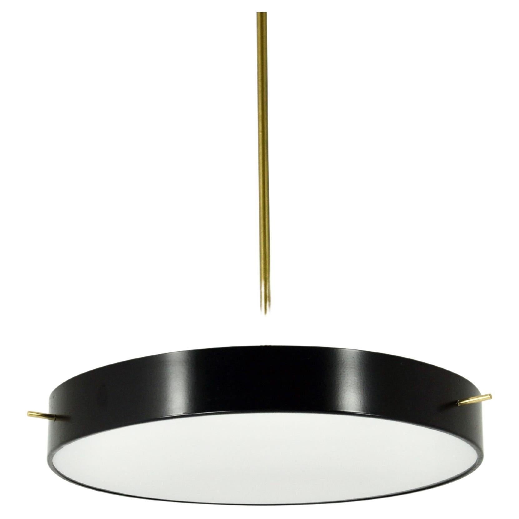 Ceiling Lamp in the Style of Tito Agnoli, 1950s For Sale