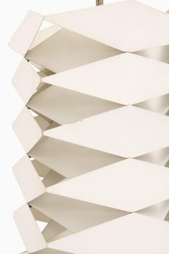 Ceiling Lamp in White Lacquered Metal, 1960’s