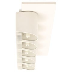 Ceiling Lamp in White Painted Metal by Alvar Aalto, 1950's