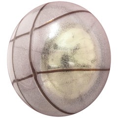 midcentury Ceiling Lamp Mazzega 1960-1970 Years Murano Glass