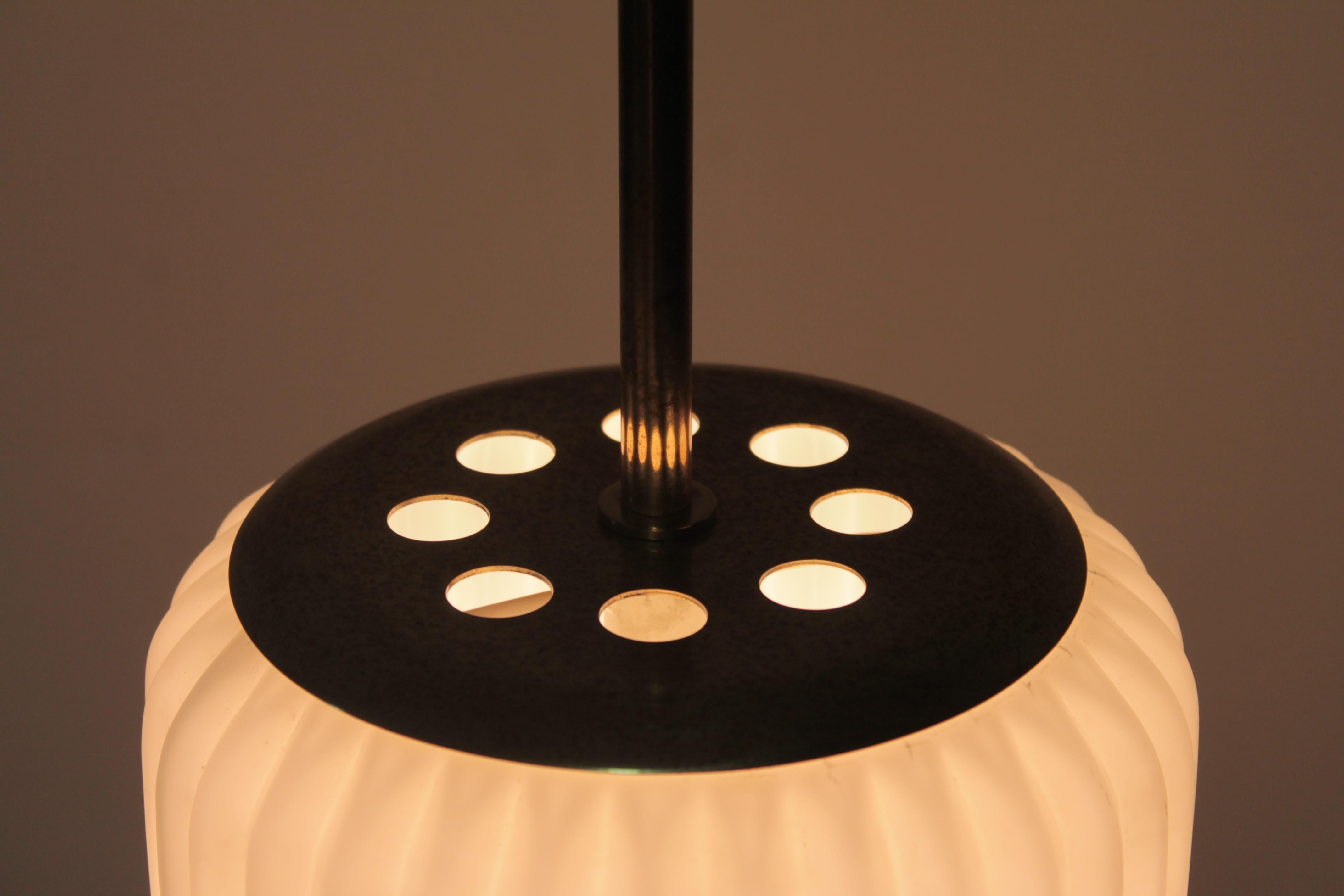 Ceiling Lamp Mod. 12766 by Arredoluce Design Angelo Lelii, 1950s 3