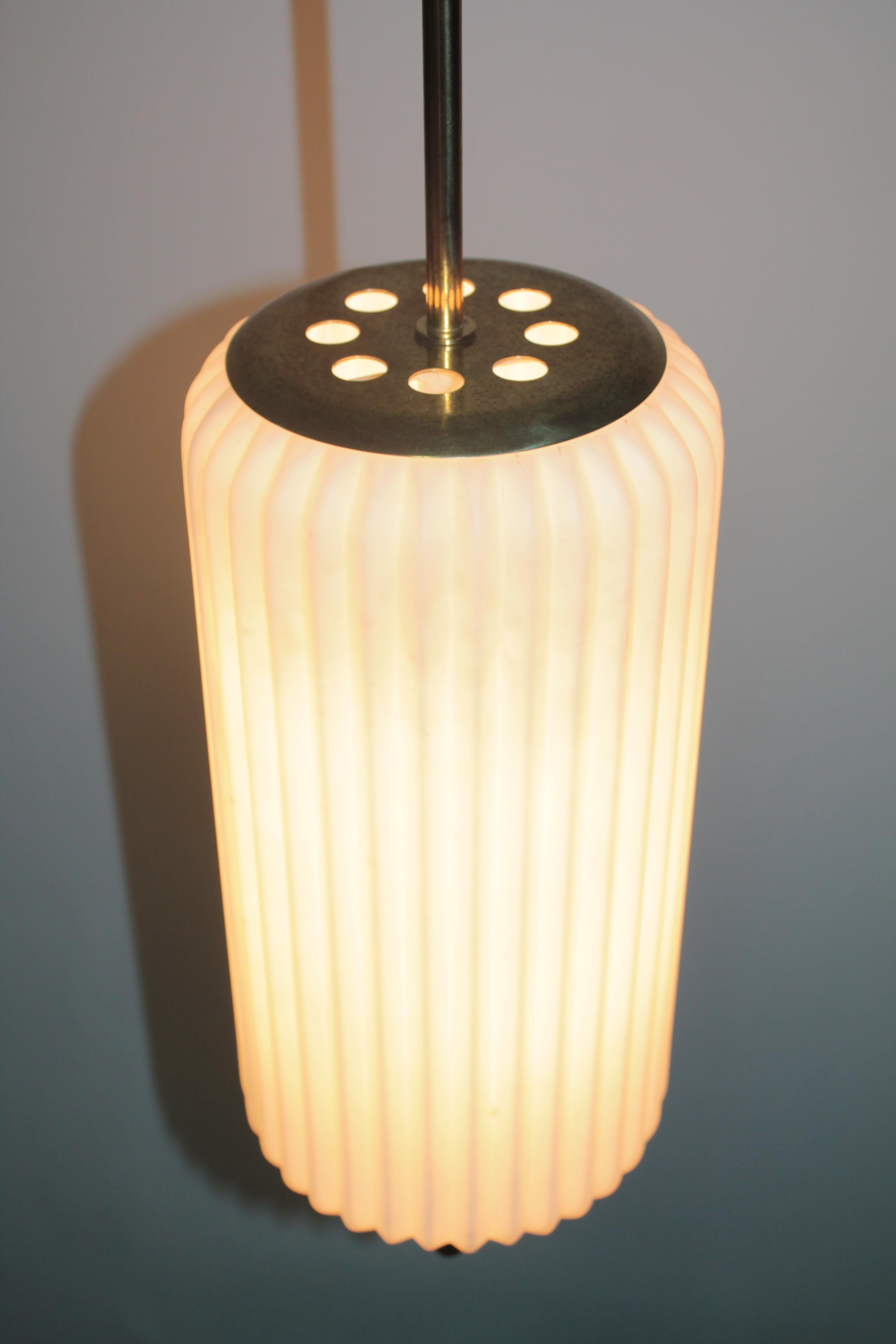 Ceiling Lamp Mod. 12766 by Arredoluce Design Angelo Lelii, 1950s 4