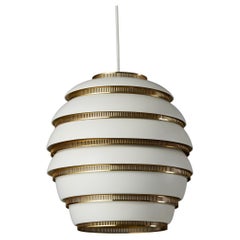 Ceiling Lamp Mode A332 “Beehive” Designed by Alvar Aalto for Valaistustyo