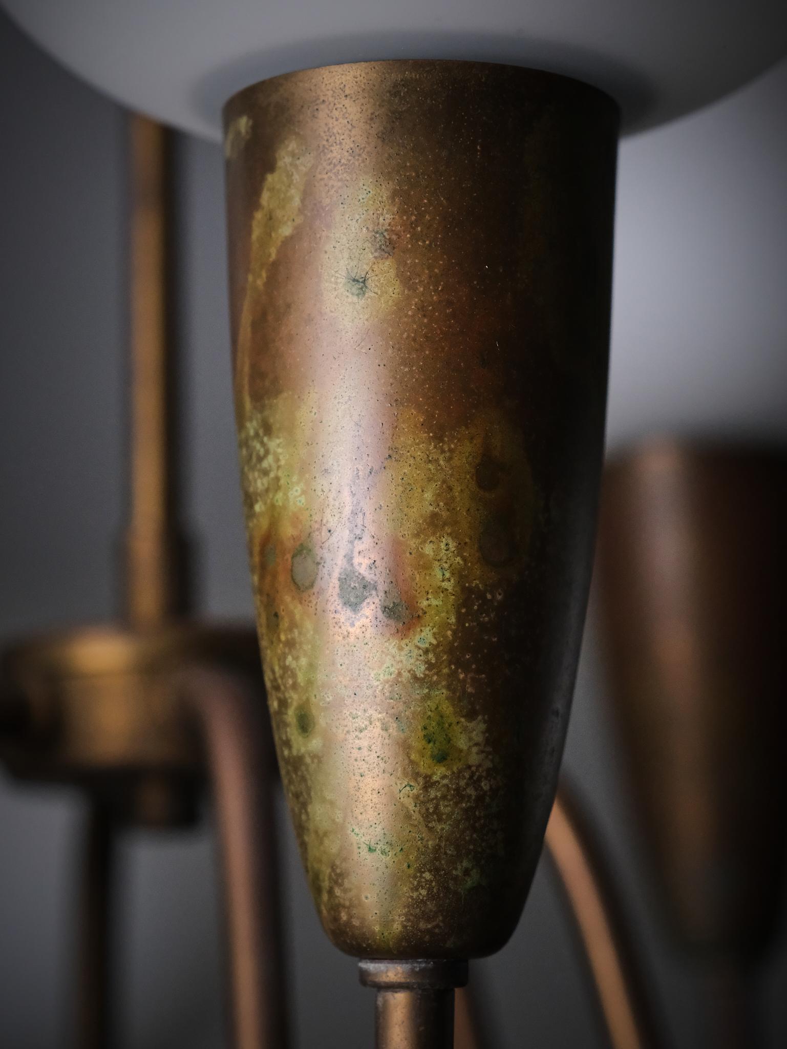 Deckenleuchte Modell '12074' von Arvid Böhlmarks Lampfabrik, Schweden, 1950er Jahre im Angebot 2