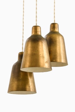 Lampe de plafond, Model No 40 par Hans Bergström, années 1940