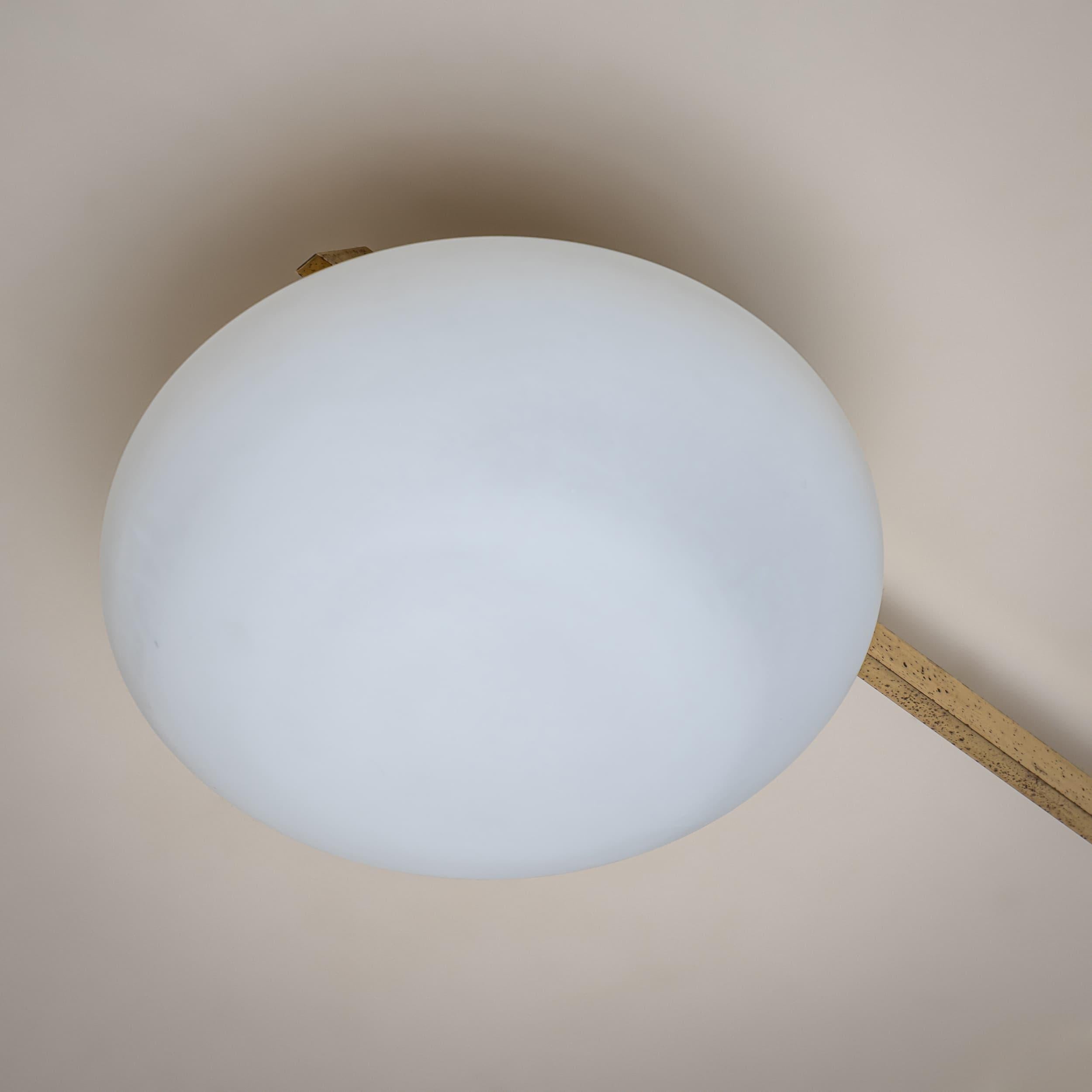 Ceiling Lamp Model “6 Lune” by Angelo Lelli (1911–1979), Edition Arredoluce For Sale 3