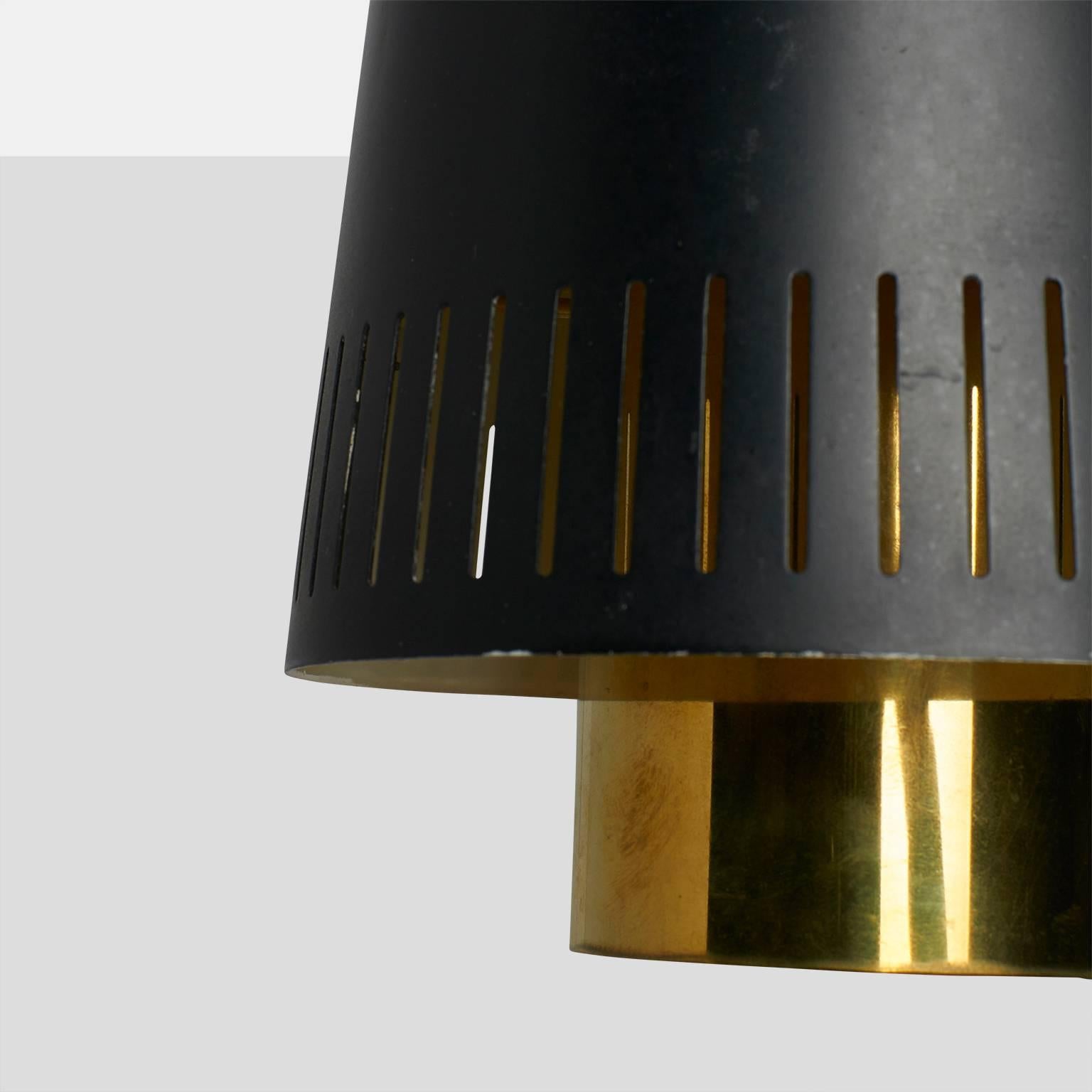Scandinavian Modern Ceiling Lamp Model #9067 by Paavo Tynell