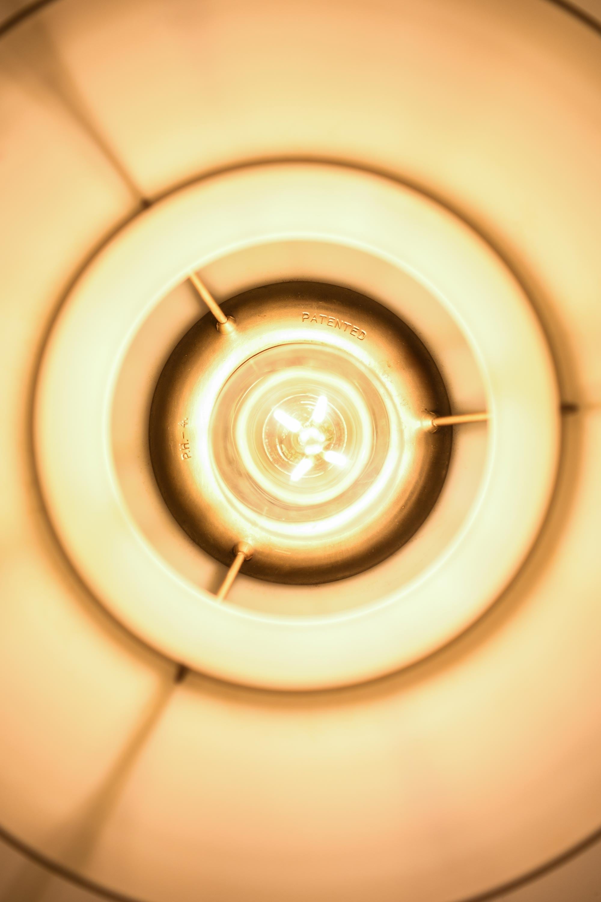 Plafonnier, Model No No 4/4, en verre opalin et métal par Poul Henningsen, années 1930 en vente 2