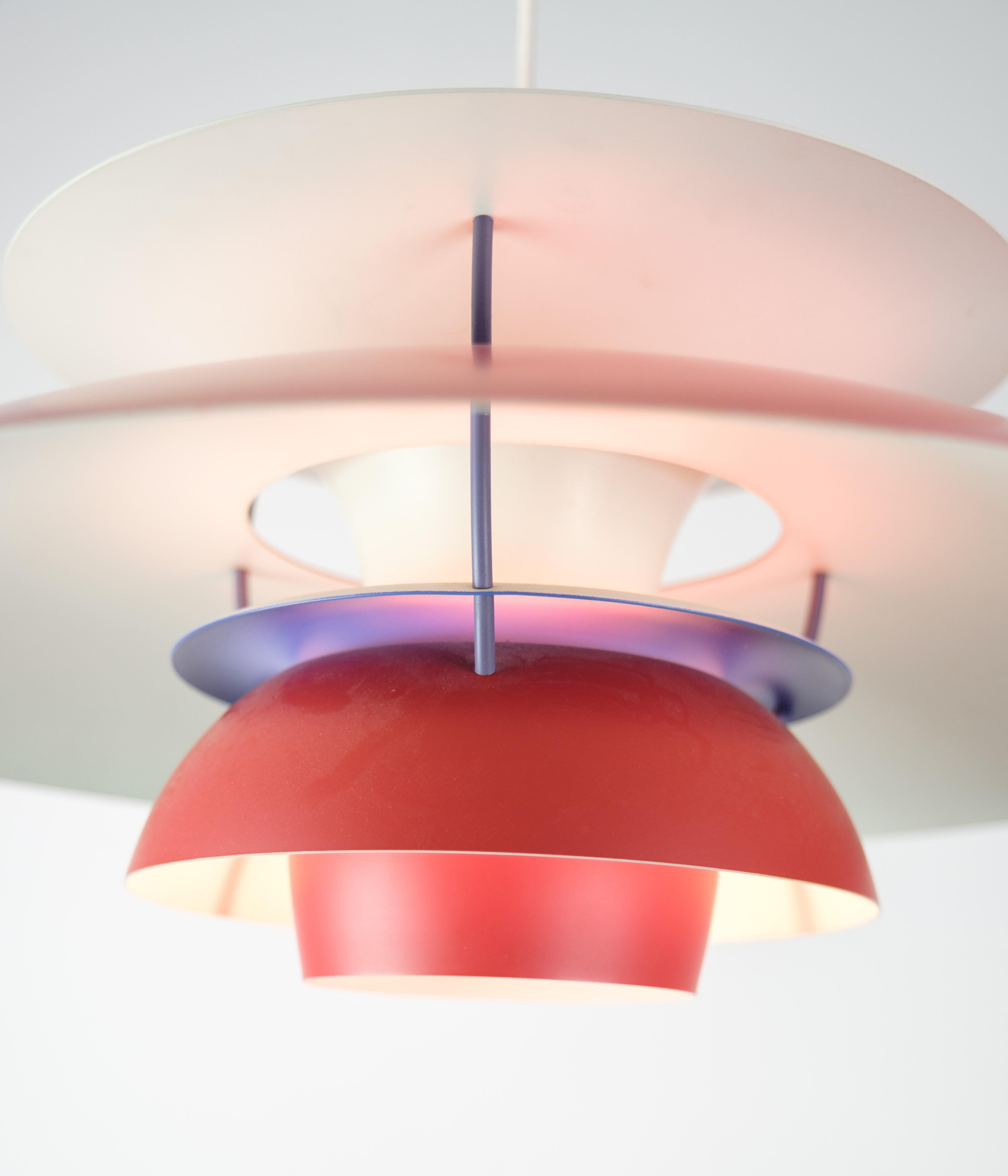 Mid-20th Century Ceiling Lamp Model PH5 By Poul Henningsen From 1950s For Sale