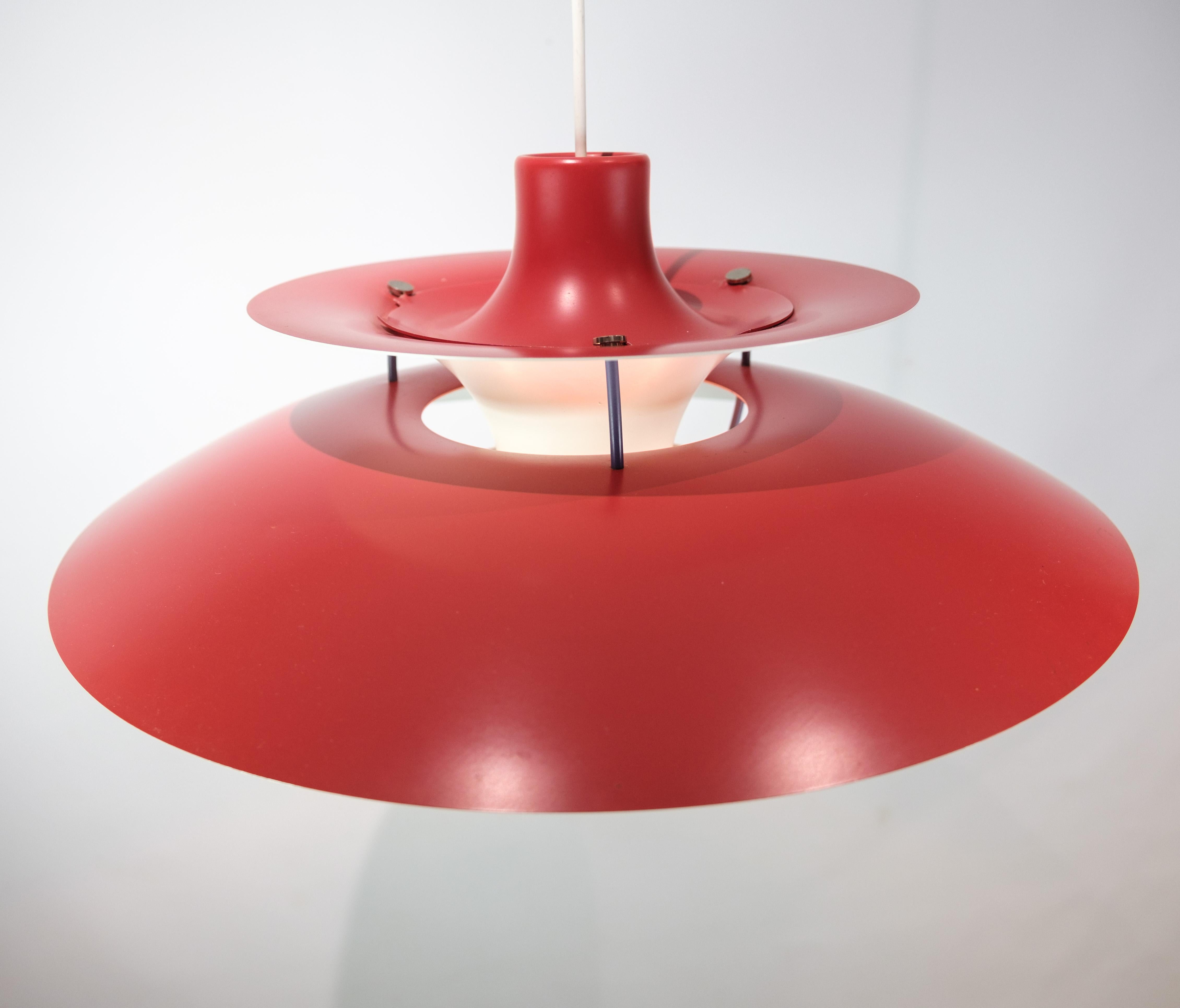 Ceiling Lamp Model PH5 By Poul Henningsen From 1950s For Sale 2