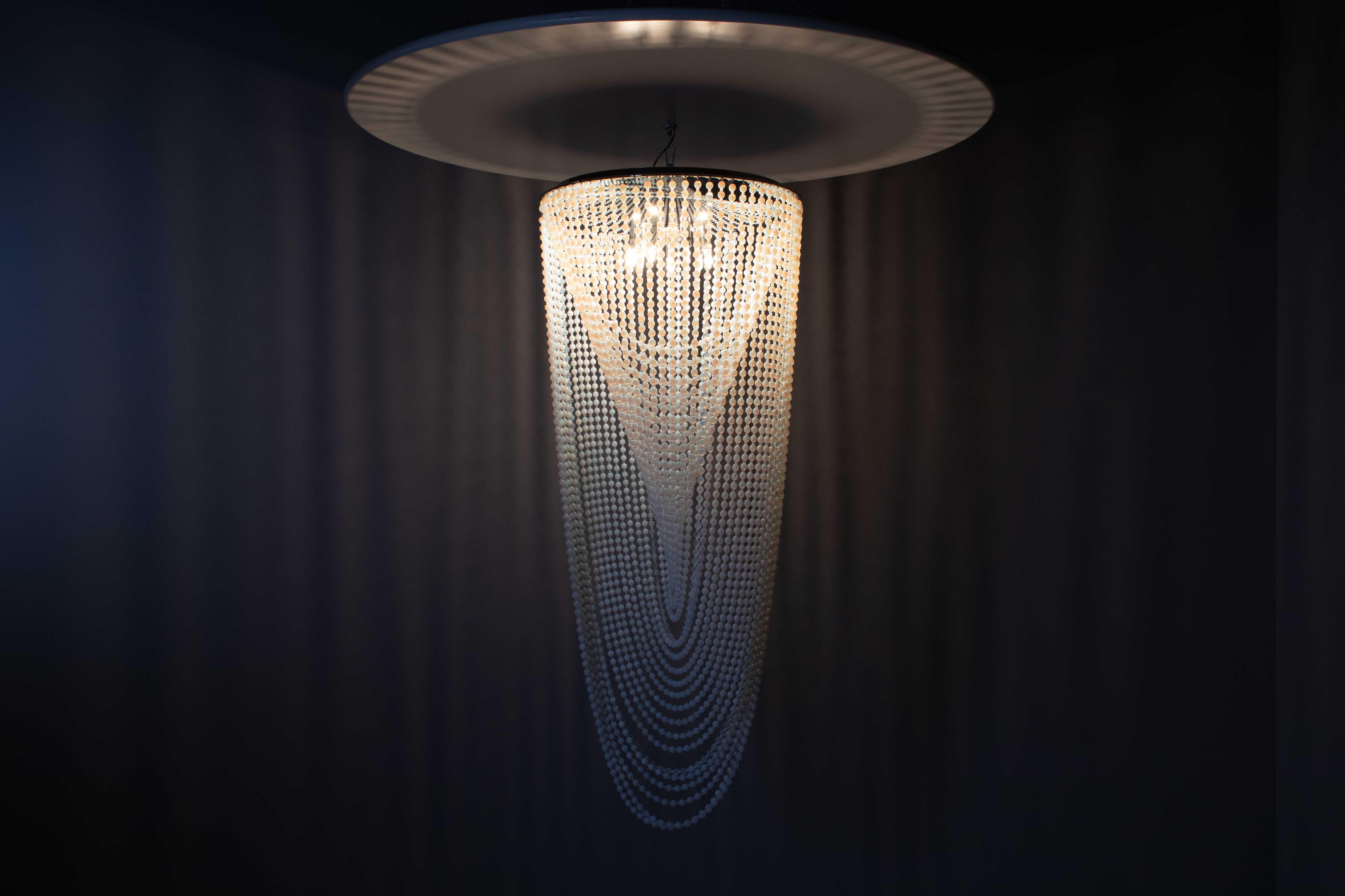 German Ceiling Lamp Model ‘Shel’ by Florian Schulz For Sale