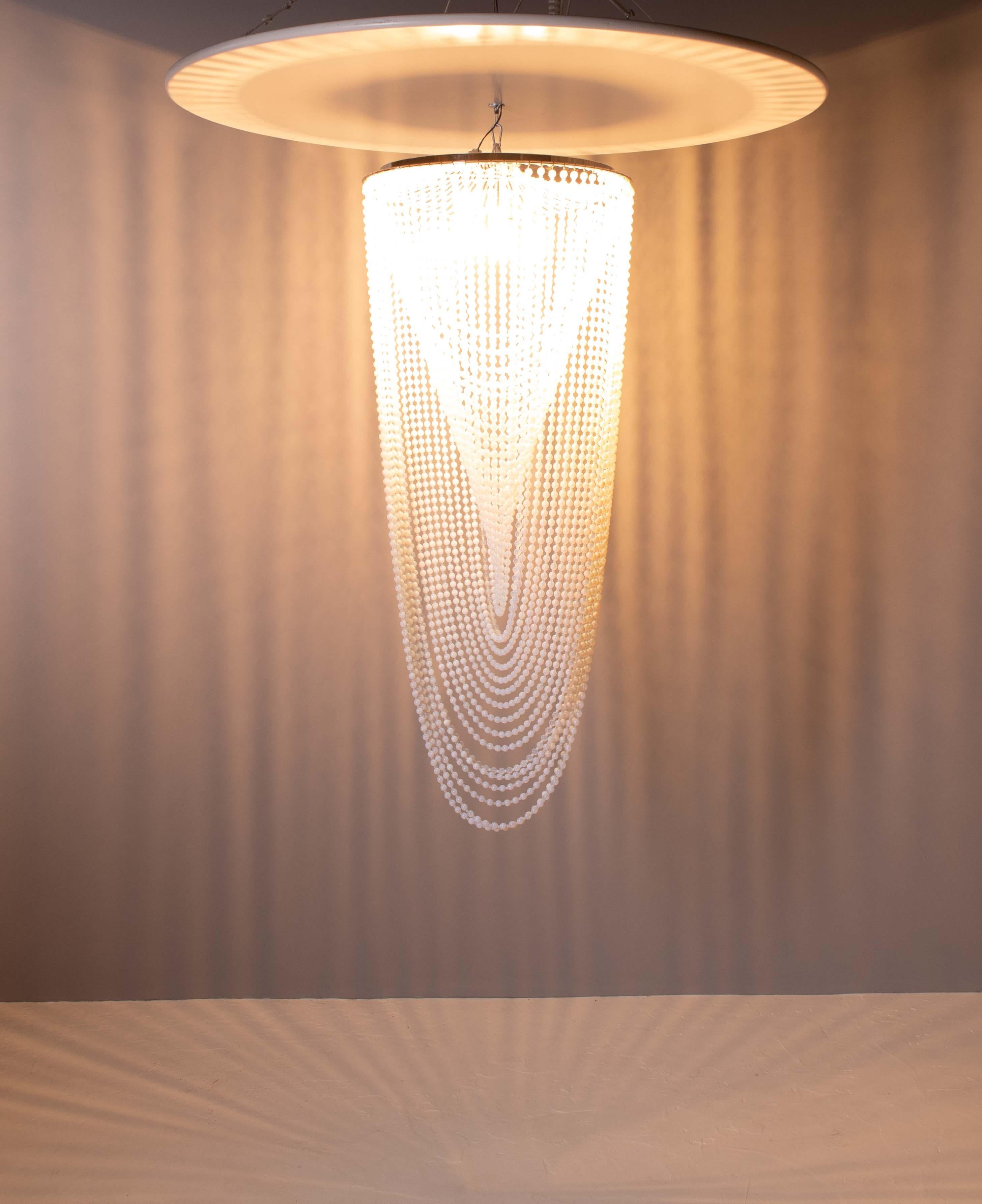 Ceiling Lamp Model ‘Shel’ by Florian Schulz In Excellent Condition For Sale In Saarbrücken, SL