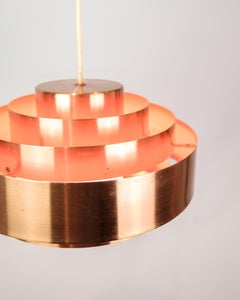 Lampada da soffitto Model Ultra, progettata da Jo Hammerborg di Fog & Mørup degli anni '60