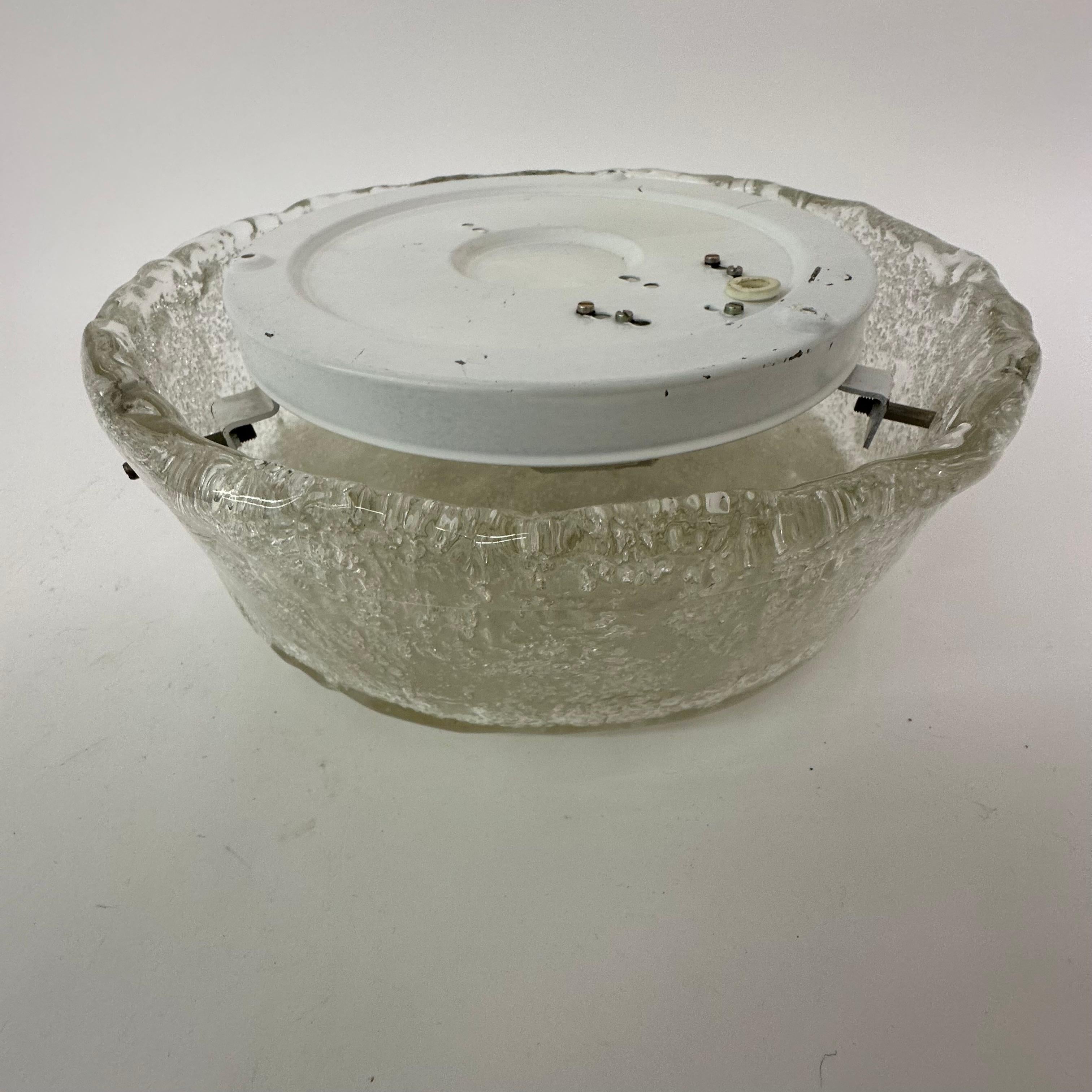 Ceiling lamp Murano glass , 1970 For Sale 3