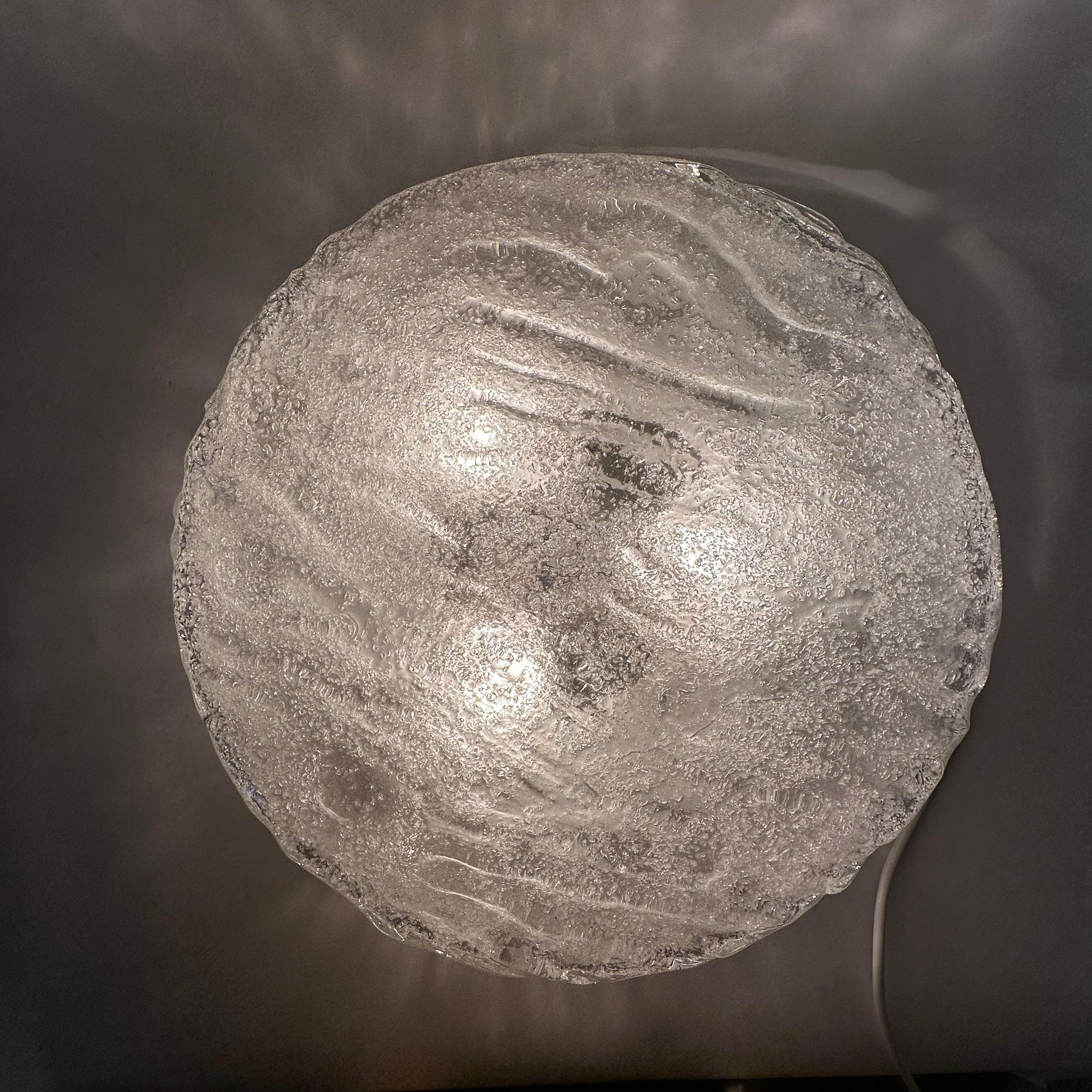Ceiling lamp Murano glass , 1970 For Sale 10