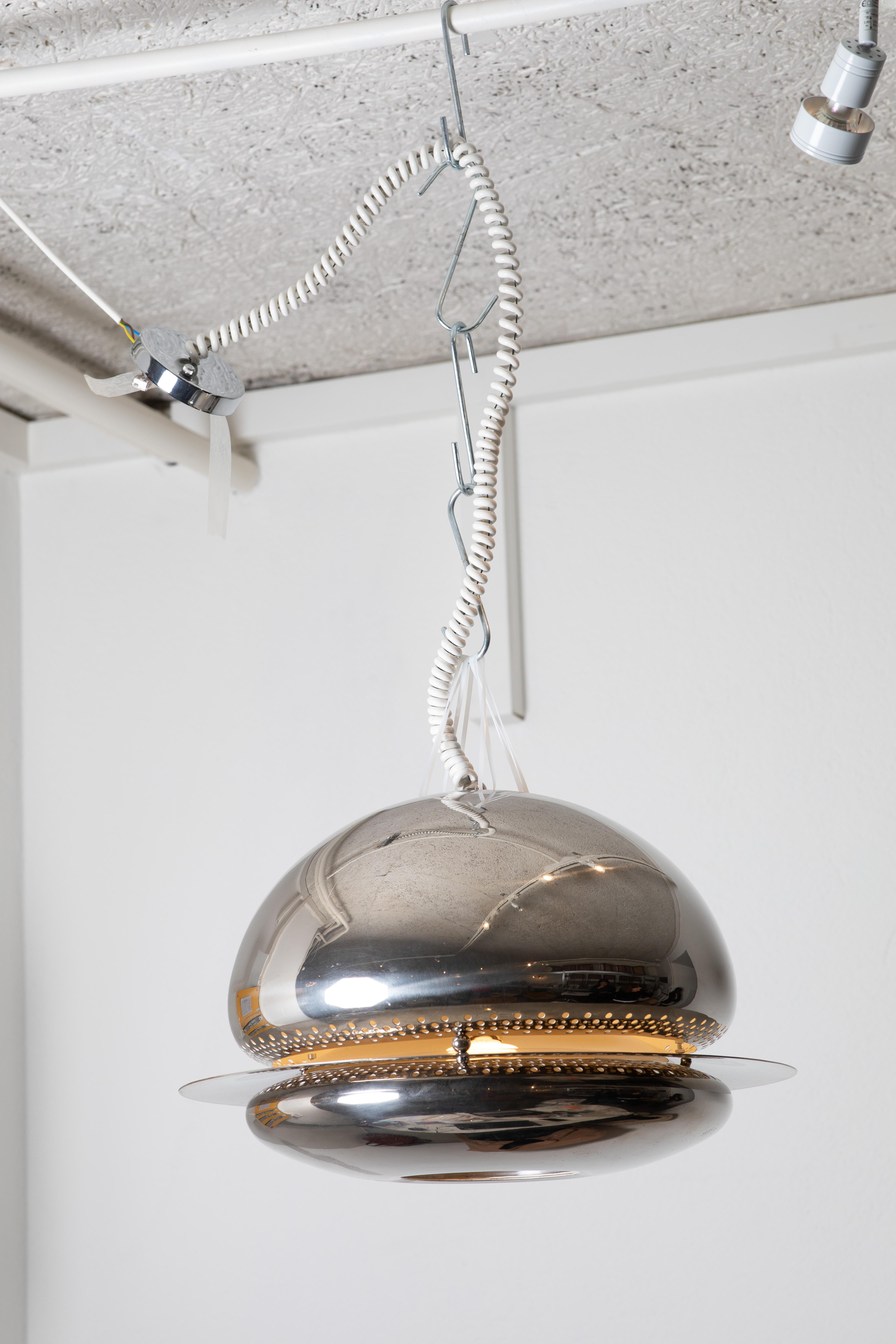Italian Ceiling Lamp Nictea For Sale