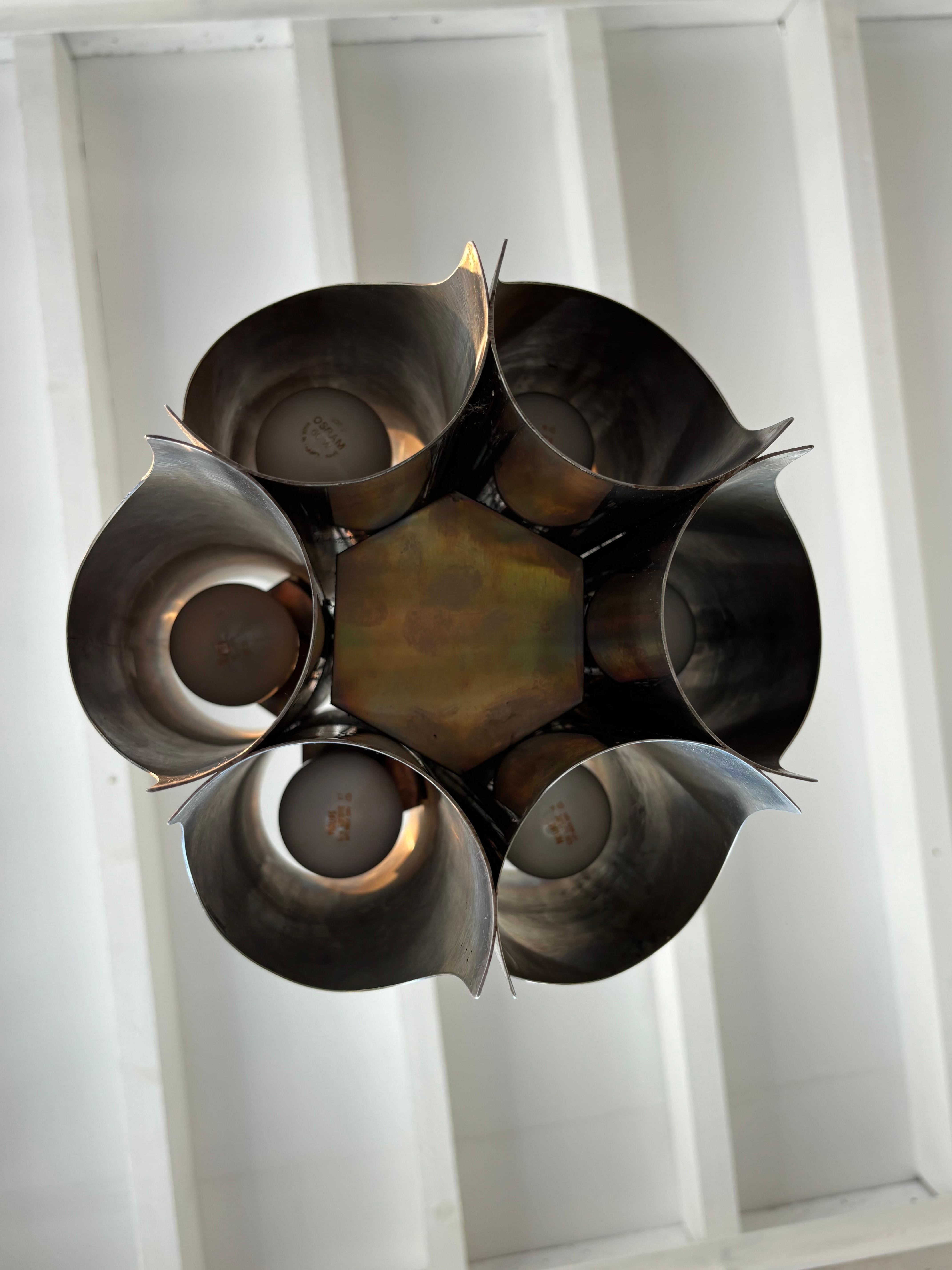 Ceiling lamp orgues by la maison Charles For Sale 7