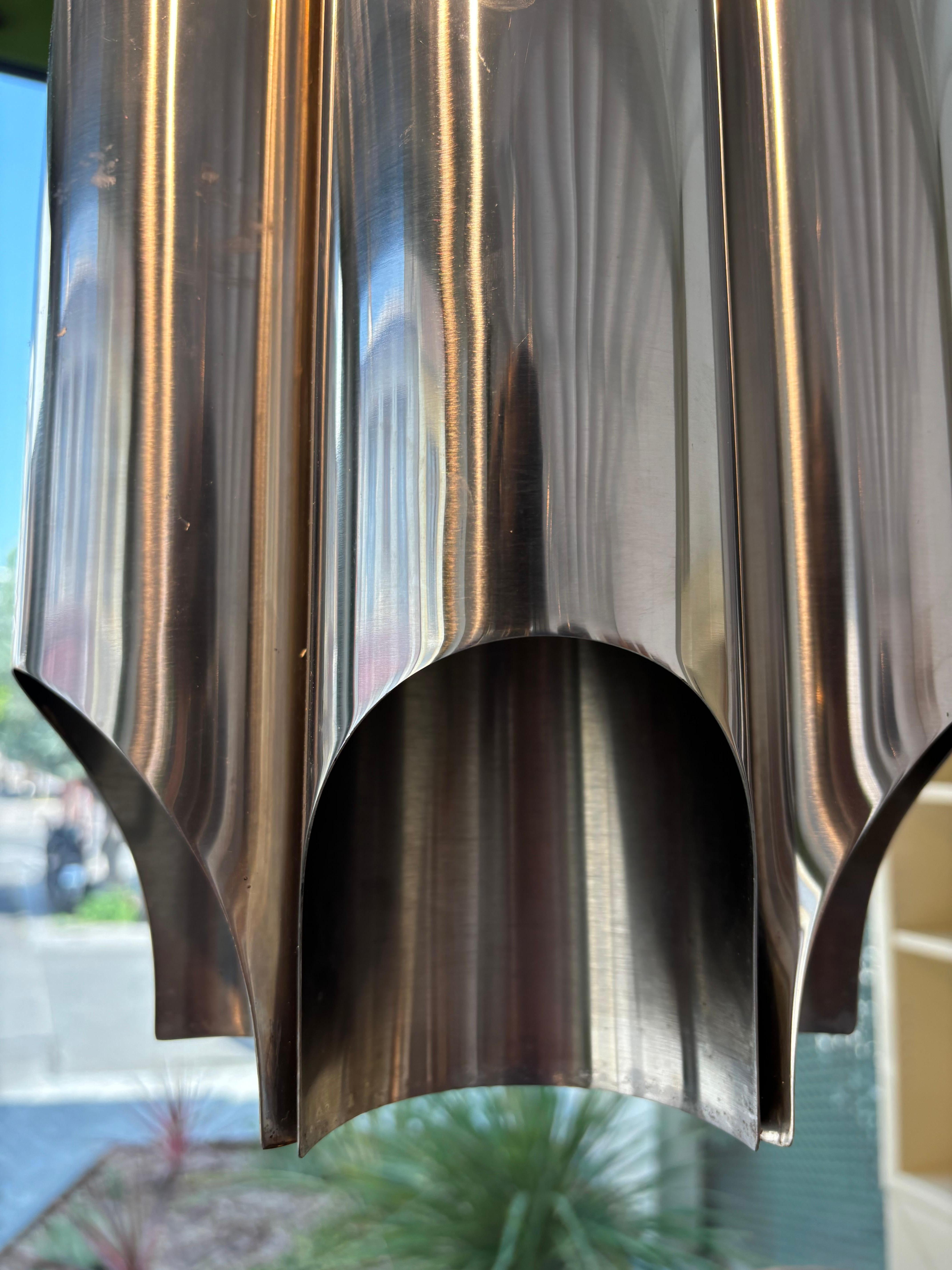 Ceiling lamp orgues by la maison Charles For Sale 1