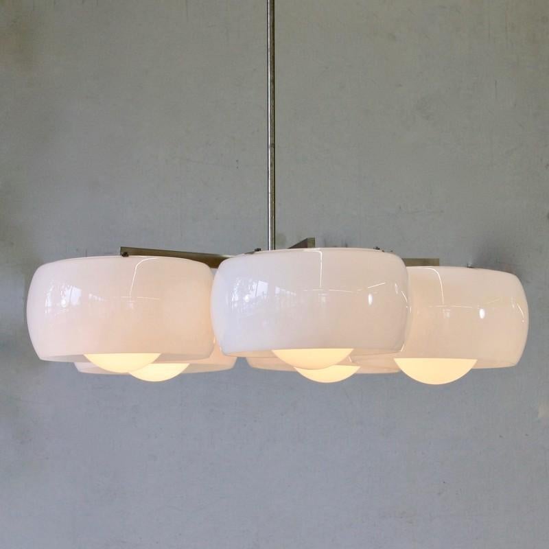 Modern Ceiling Lamp Pentaclinio Designed by Vico Magistretti for Artemide, 1961