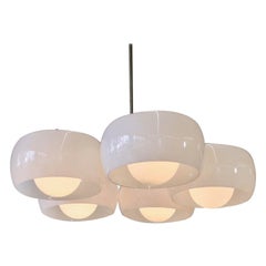 Ceiling Lamp Pentaclinio Designed by Vico Magistretti for Artemide, 1961