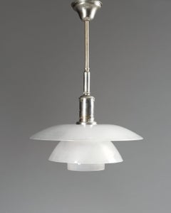Ceiling Lamp PH 4/4 Designed by Poul Henningsen for Louis Poulsen, Denmark, 1930