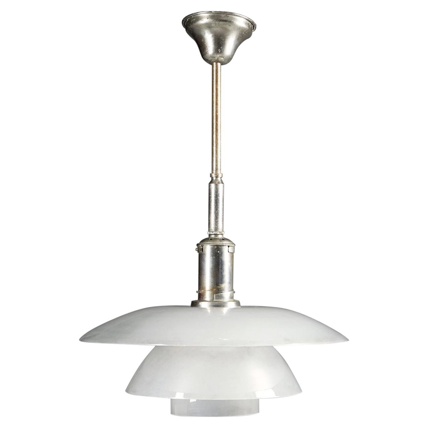 Ceiling Lamp PH 4/4 Designed by Poul Henningsen for Louis Poulsen, Denmark, 1930