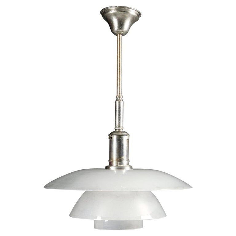 Ceiling Lamp PH 4/4 Designed by Poul Henningsen for Louis Poulsen, Denmark,  1930 For Sale at 1stDibs