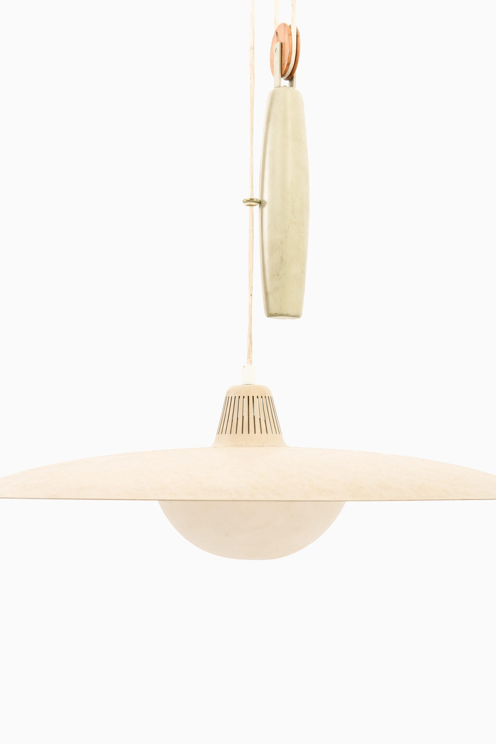 Scandinavian Modern Ceiling Lamp Produced by Bergbom in Sweden For Sale