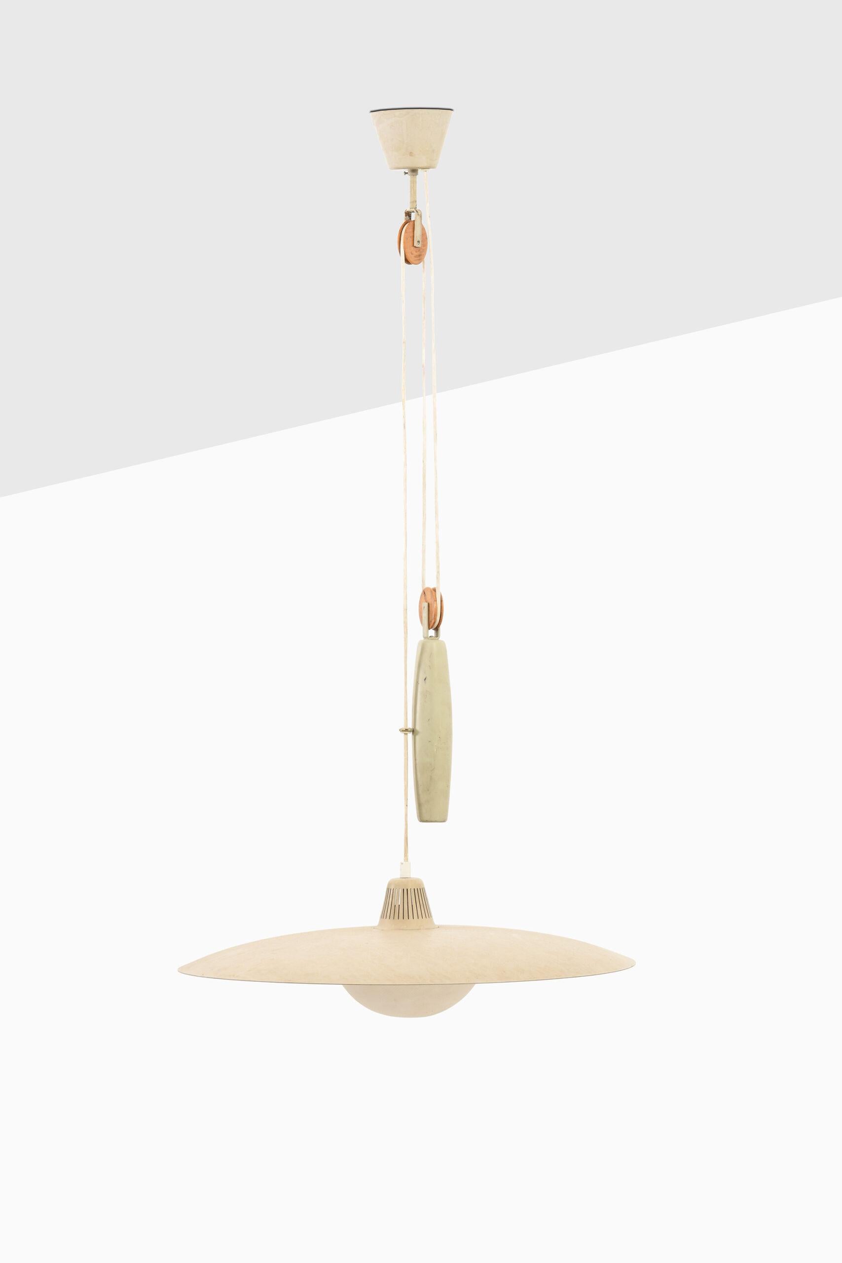 Mid-20th Century Ceiling Lamp Produced by Bergbom in Sweden For Sale