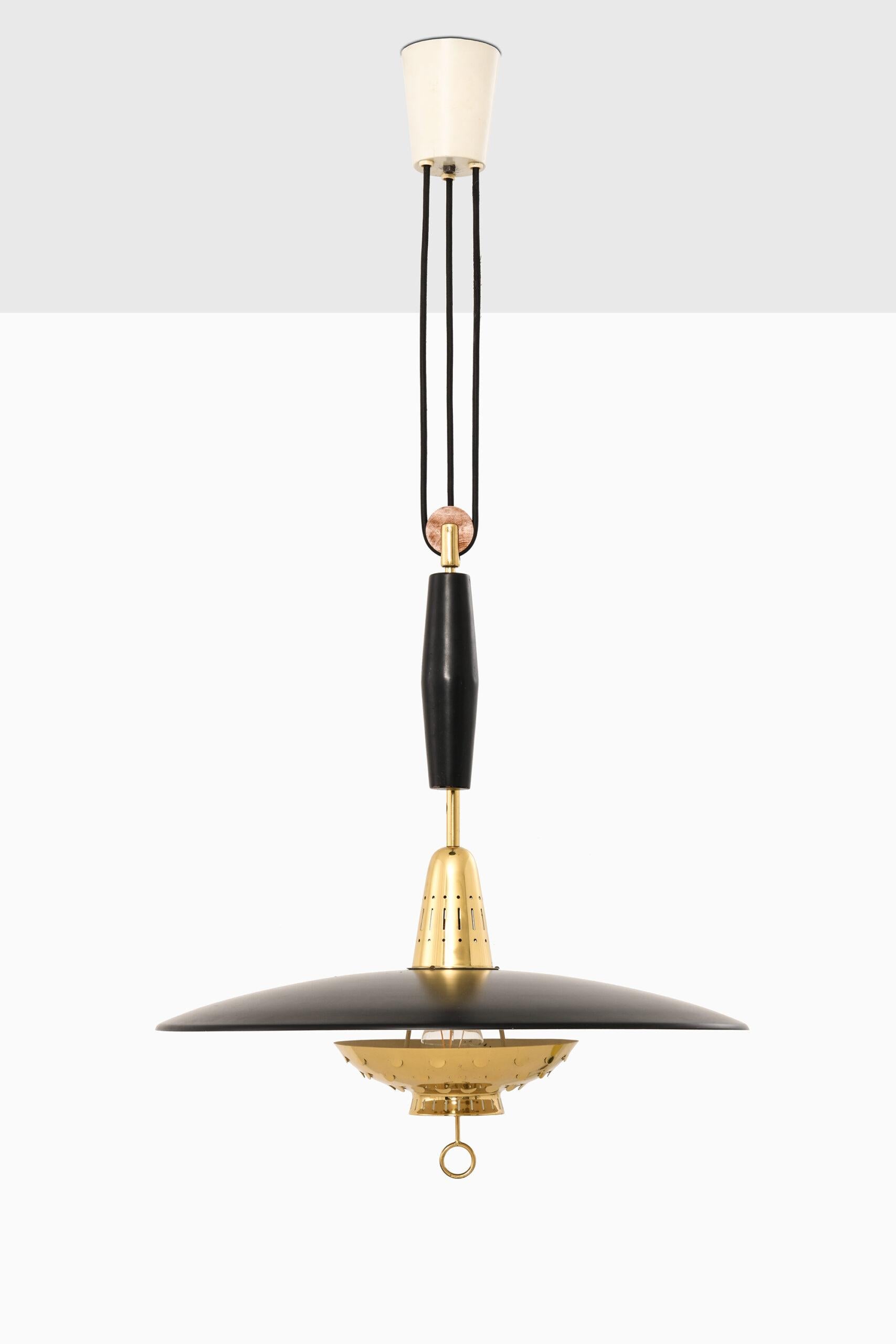 Mid-20th Century Ceiling Lamp Produced by Boréns For Sale