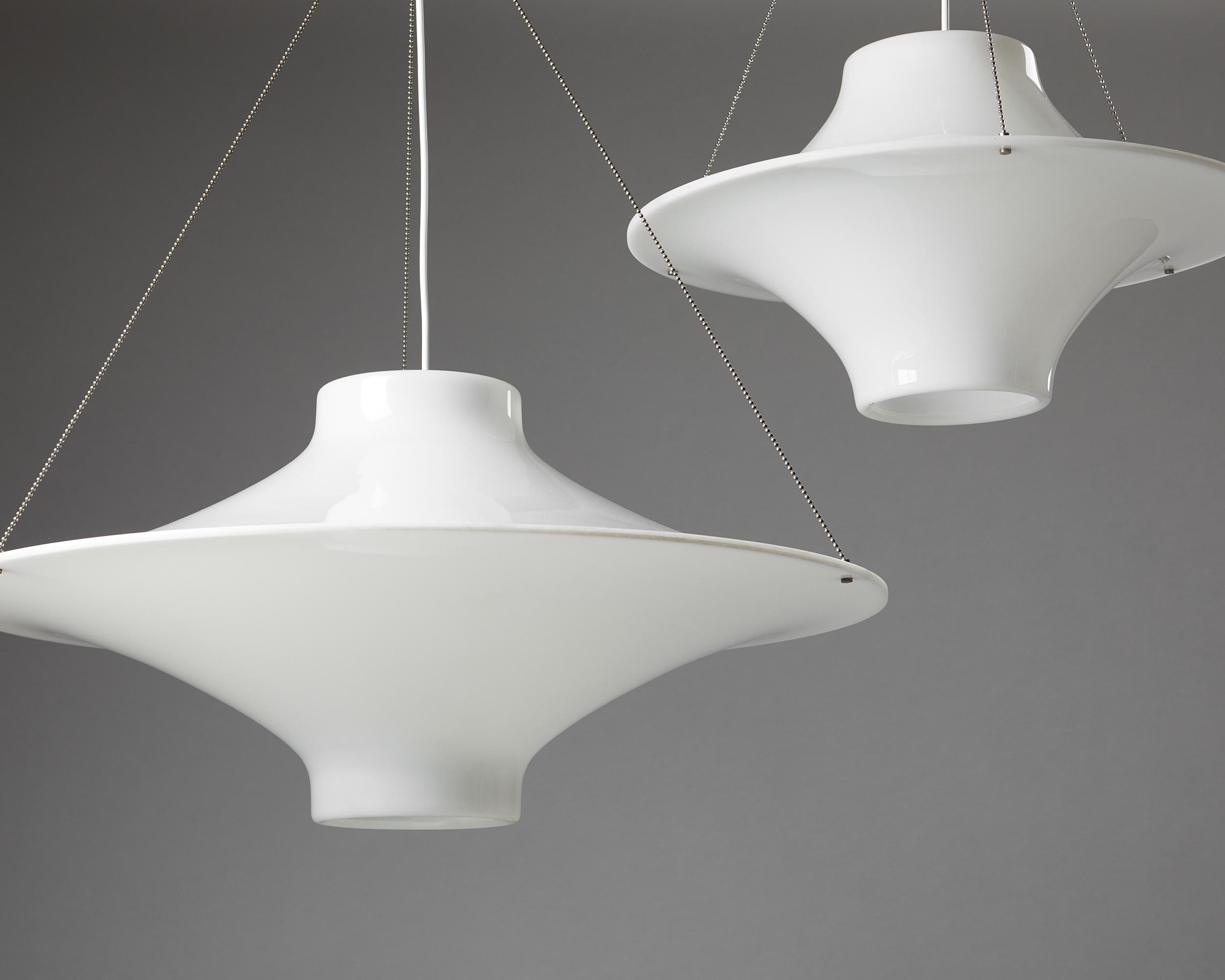 Ceiling Lamp ‘Sky Flyer’ Designed by Yki Nummi, Finland, 1960s 3