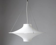 Retro Ceiling Lamp “Sky Flyer” Designed by Yki Nummi for Sanka, Finland, 1960s
