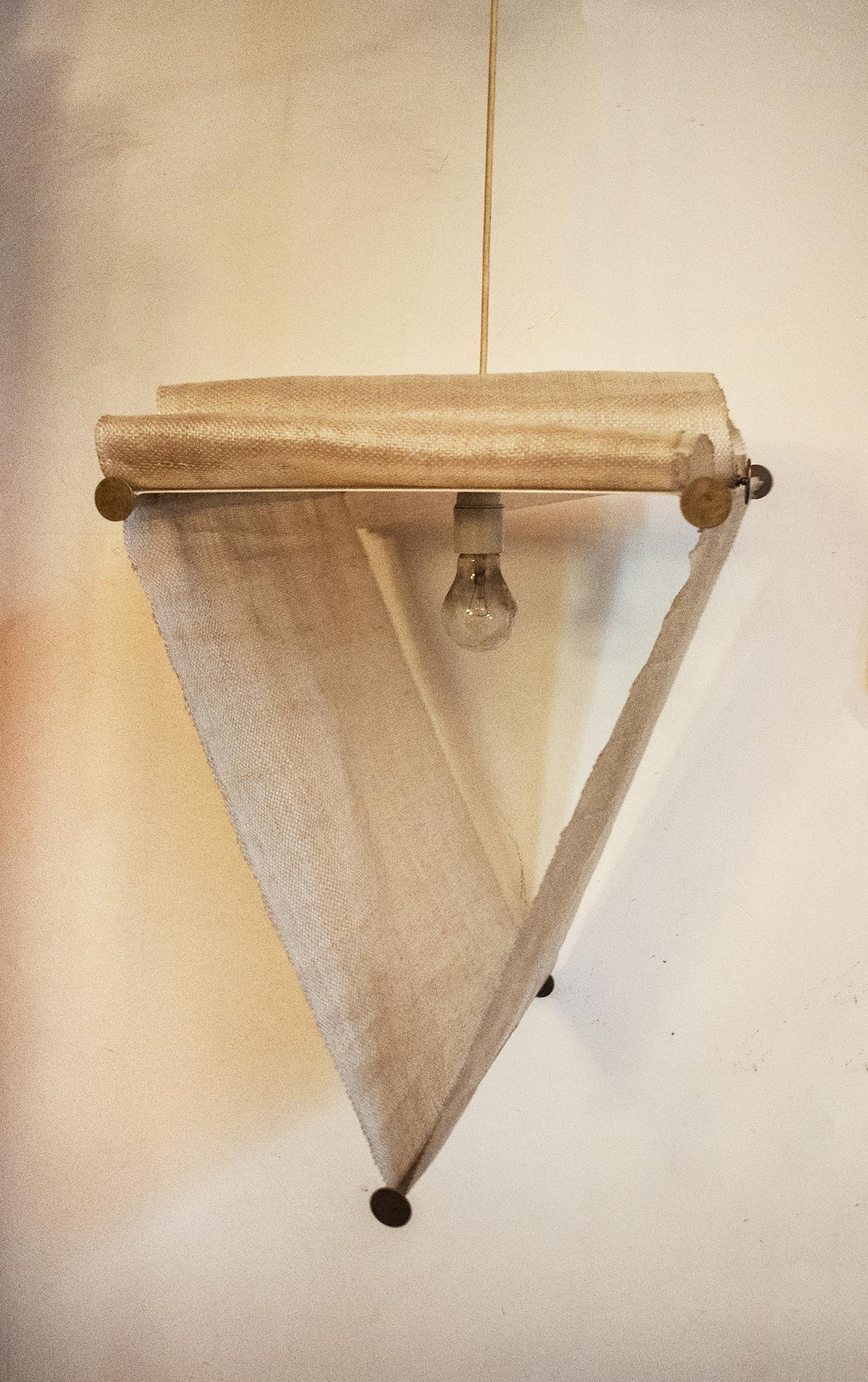 Iron Ceiling Lamp Teli by Achille & Pier Giacomo Castiglioni for Flos, Italy, 1970s For Sale