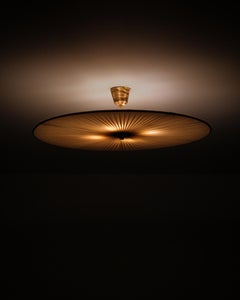 Lámpara de techo, diseñador y fabricante desconocidos, Suecia, años 40