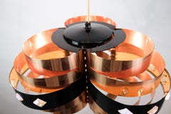Ceiling lamp By Werner Schou Made In Copper From 1970s