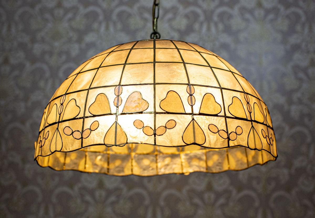 mother of pearl lamp shade