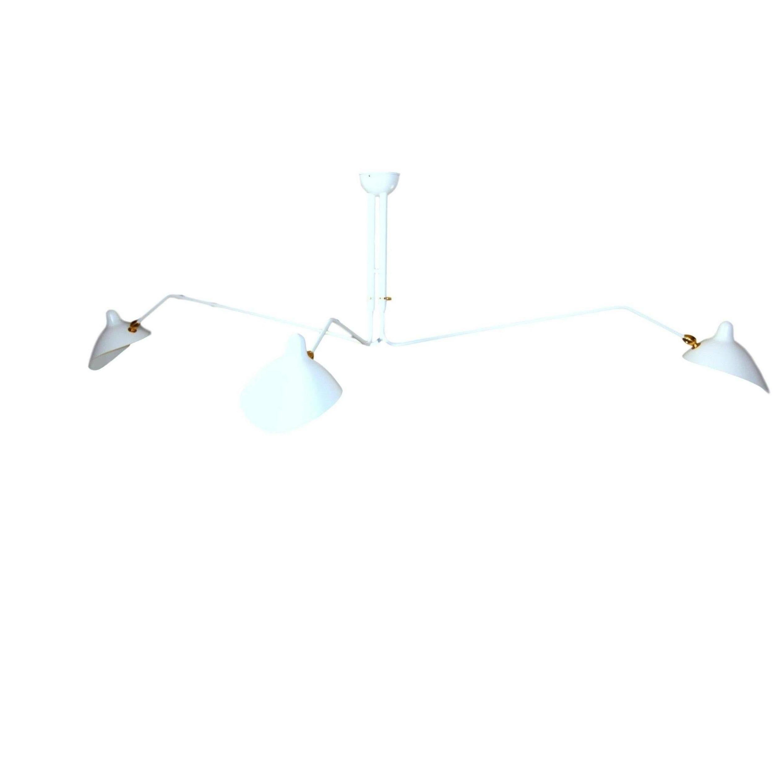 serge rotating arm ceiling light