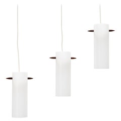 Ceiling Lamps by Uno & Östen Kristiansson Model 535 Luxus Vittsjö Sweden 1970